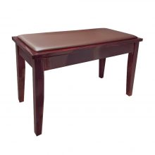 FS-102 Duet Piano Stool with Storage - Mahogany