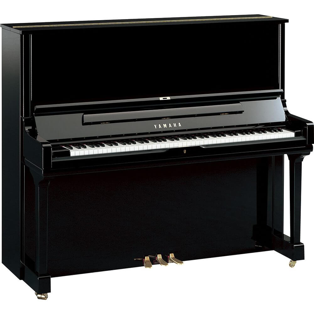 Yamaha YUS3 Upright Piano Polished Ebony (YUS3PE) - Australian Piano  Warehouse