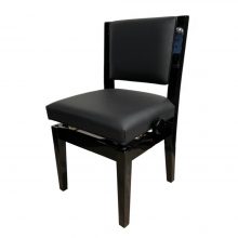 FS-601 Adjustable Piano Chair - Polished Ebony