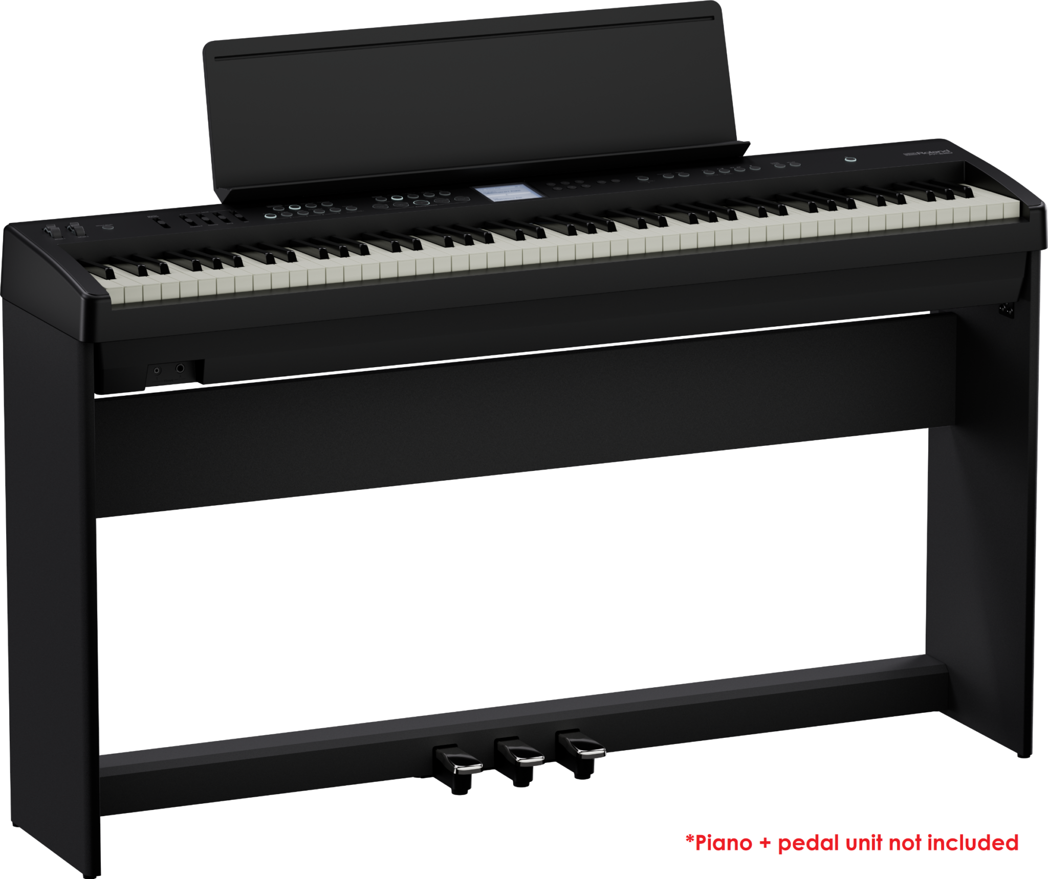Roland GP3 Grand Piano with seat Polished Ebony (GP3PE) Australian Piano Warehouse