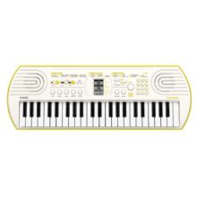 Casio SA80 Casiotone Mini Keyboard - White and Lemon Yellow (SA80)