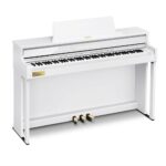 Casio AP750WE Digital Piano with Bench - White - Image 7