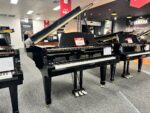 Yamaha C3 (Polished Ebony) - USED - Image 2