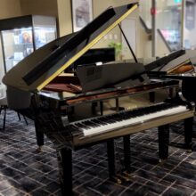 YAMAHA C3X (POLISHED EBONY) - USED