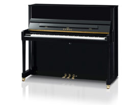 Kawai K300 JEP 122cm Upright Piano - Ebony Polish (K-300JEP) - Brand New